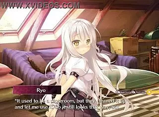 Ecchi scene with Sasa Misuzu.