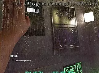 Black Haired Babe Dances in Outfit Before Fucking in 3D Cartoon Game