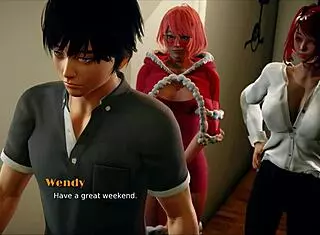 My real desire 146 with intense hentai anime game scenes featuring indian characters