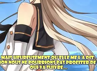 Shimakaze in Kancolle hentai wants to turn you into her sexual slave with femdom and anal