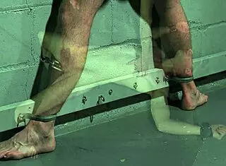 i'm the bdsm master dominating this hot twink's big ass with bondage and feet