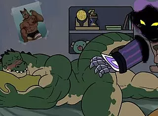 FURRY GAY ANIMATION EXPLODES WITH INTENSE ACTION