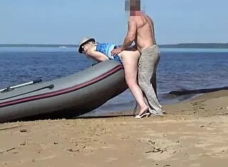 Lady Tourist Engages In Wild Action With Boatman In 3D Anime.