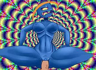 Ema Kisaki cums hard, big tits squirting in hentai