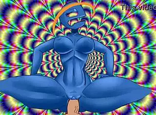 Ema Kisaki cums hard, big tits squirting in hentai