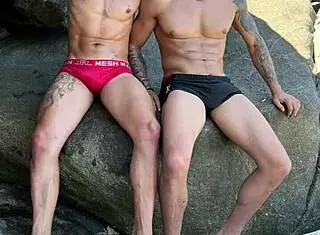 Yuri Diaz and Kleber Alvarenga Scene