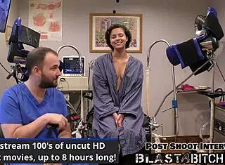 patient rebel wyatt’s pussy blasted with cum by doctor pov!