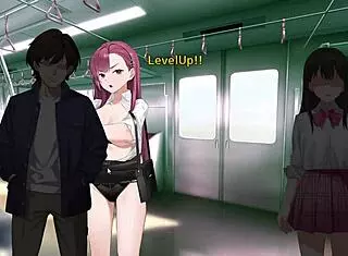 Chikan 3 hentai anime groping scenes