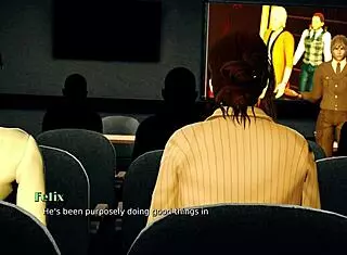 My real desire 146 with intense hentai anime game scenes featuring indian characters