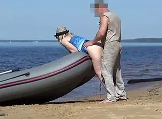 Lady Tourist Engages In Wild Action With Boatman In 3D Anime.