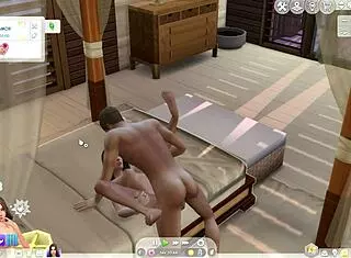 the sims 4 fucking the neighbor in bed?
