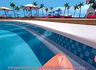 Anzu Mazaki Fucking Hard On The Pool