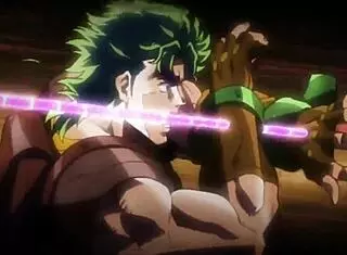 jonathan joestar battles dio brando in amv