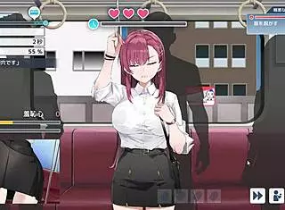 Chikan 3 hentai anime groping scenes