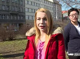 i'm beautiful rebeca sharon getting cumshot on my big ass in public