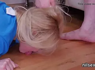 hey, watch this nasty chick take brutal anal therapy!