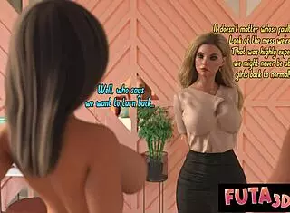 oops, caught cheatin’ with busty blonde on futa3dx, my bad