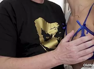 Oldhans is so lucky fucking katy rose with his big cock, close up pussy action 😍