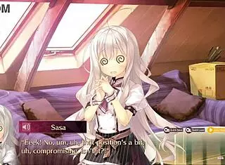 Ecchi scene with Sasa Misuzu.