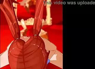 genshin impact nilou motion with damage voice in anime hentai style