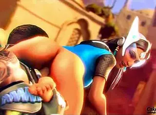 Symmetra's Naughty Garden Adventure.