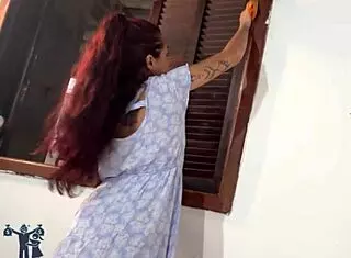 Latina Neighbor Unknowingly Cuckolded as I Take Her Man Raw