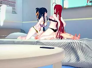 Rias leaves, but Akeno wants more?