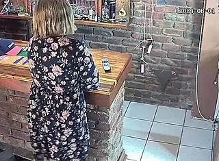 Cute Babe Caught Masturbating While Watching Husband Cheat