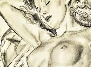have you seen these vintage erotic drawings? they're so sexy and hot