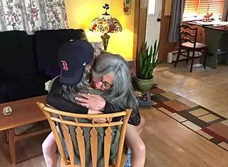 Damn! Sexy MILF in Nylons Bangs Young Neighbor Hard!