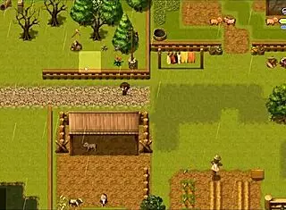 Lost Lagoon Harem Hentai Game Ep 3: She Falls in Water Without Panties!