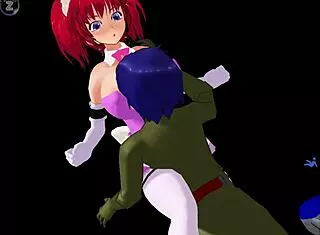 Girl b hero scenes part 22 with camil in anime cartoon!