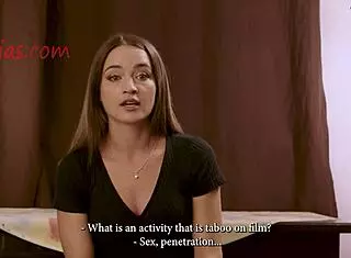 The poor teen 18+ deserves hard punishment from her master