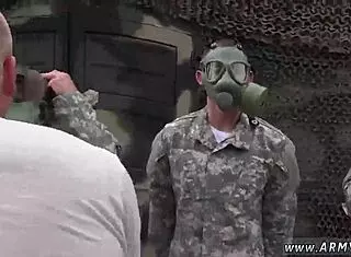 Bear suit sex for the first time at the glory hole