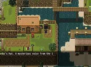 Lost Lagoon Harem Hentai Game Ep 3: She Falls in Water Without Panties!