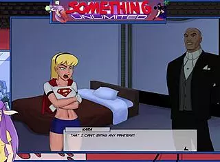 something unlimited part 147: redhead with big tits in sexy cartoon game!