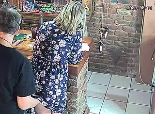 Cute Babe Caught Masturbating While Watching Husband Cheat