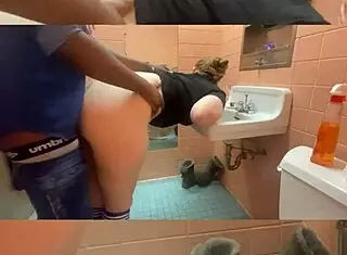 Fast food manager gets smashed in the bathroom