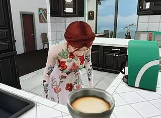 Mature Woman Catches Stepson Masturbating, Offers Passionate Sex