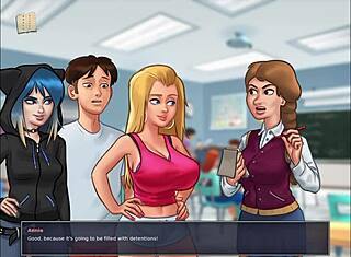 Summertime Saga 98 fik mig hooked på vilde hentai college scener