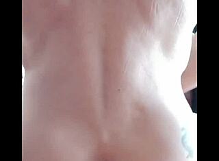 Pilonnage anal intense avec mon gros gode !