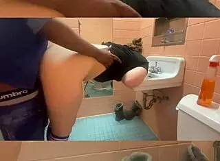 Fast food manager gets smashed in the bathroom