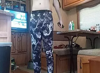 Friends camper alone?