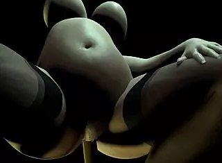 hot milf can't stop humping this plastic dick with her curvy ass!