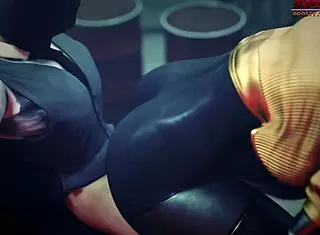 Atomic Heart 3D Hentai with Monster Cock and Creampie Action