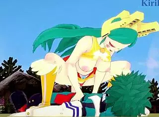 Shino Sosaki, Mandalay, Tomoko Shiretoko, Ragdoll, and Izuku Midoriya Intense Creampie Sex in My Hero Academia Hentai