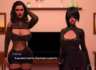 second round for fine ass catwomen in shut up and dance halloween special ep 3