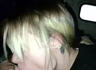 Sexy Young 18+ Girl Sucks Cock At Truck Back In City Center!