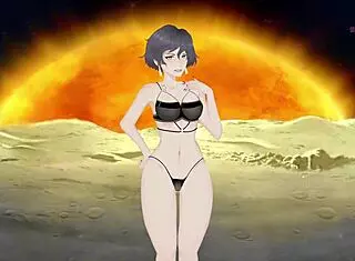 milf hunter 1 engages in thrilling bondage game with mercury, mixing pain and pleasure