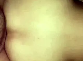 Damn, Pounding Chubby Girlfriend’s Ass and Finishing Inside!